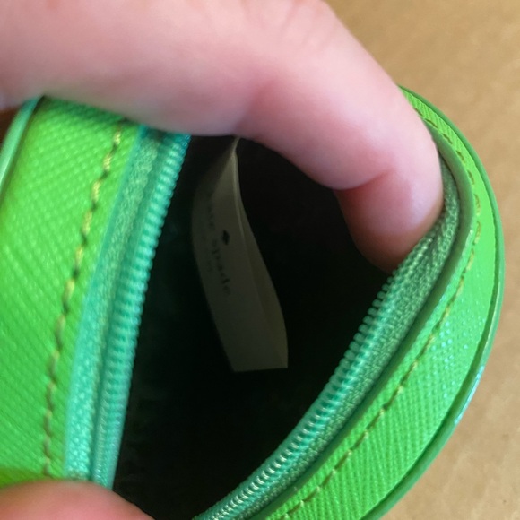 New Kate Spade Watermelon Zippered Coin Purse - Picture 4 of 8